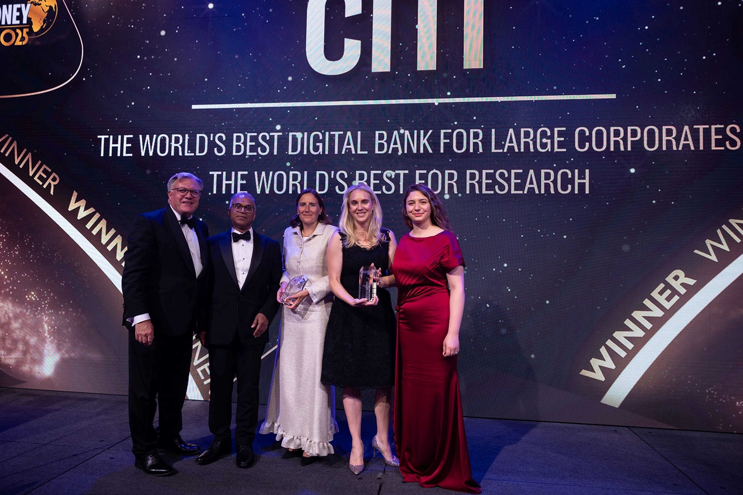 'ซิตี้' คว้า 52 รางวัล Euromoney 2025 ย้ำผู้นำระดับโลก ด้านกลยุทธ์องค์กร - ผลิตภัณฑ์การเงิน
